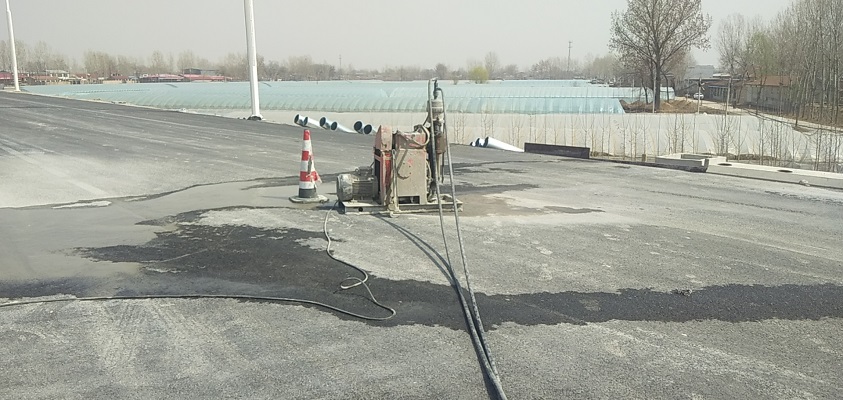 资溪道路回填土下沉注浆